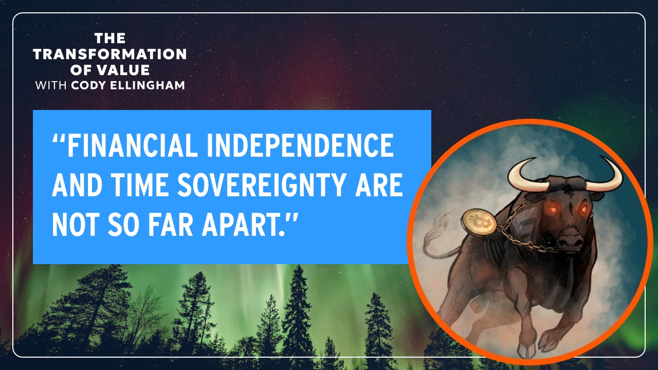 Financially Independent, Time Sovereign with Sovereign Origin