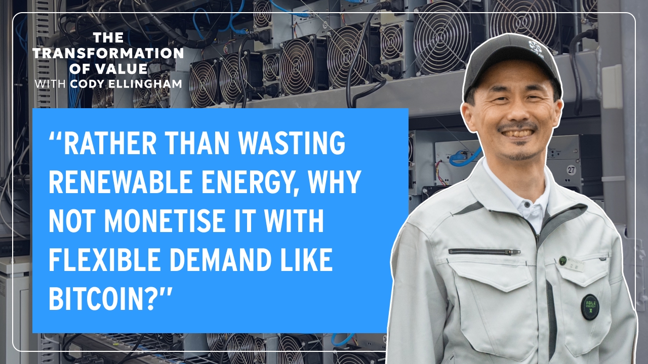 Mining Bitcoin in Japan Using Renewable Energy with Kenji Tateiwa