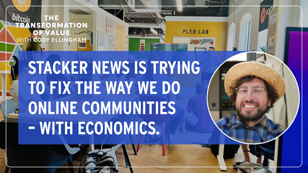 How To Fix The Economics Of Online Content? With Keyan Kousha & Stacker News